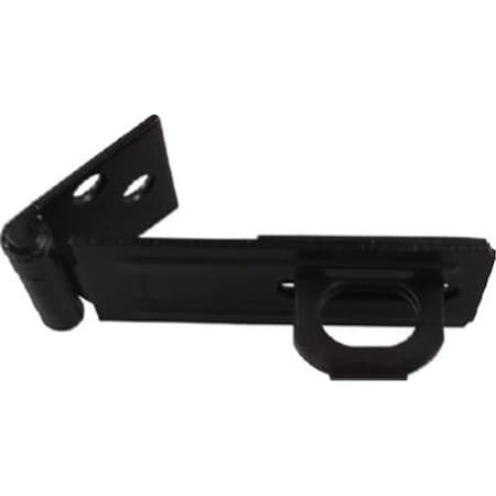 Eat-In N305-953 3.75 in. Black Safety Hasp EA799100